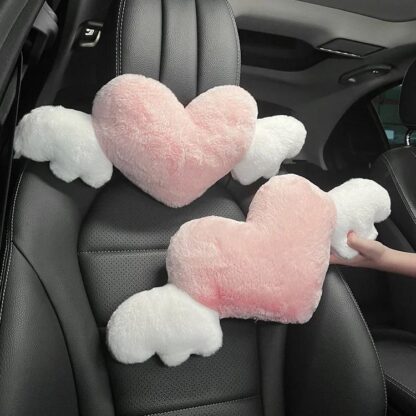 Heart-Shaped Lumbar Support Pillow for Car - Image 5