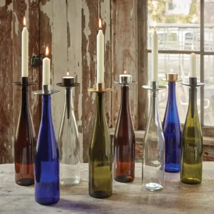 Gold Taper Bottelabra - Image 3