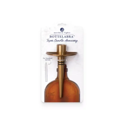 Gold Taper Bottelabra - Image 2